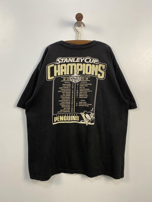 Y2K Vintage Reebok 锐步 斯坦利杯（Stanley Cup） NHL 美国国家冰球联盟 短袖T恤 _SST(L) 商品图1