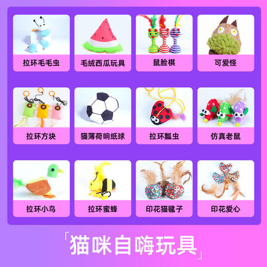 【宠物用品】-新款带响纸猫玩具 含猫薄荷猫咪玩具 商品图1