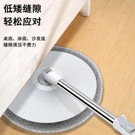 免手洗旋转平板拖把桶免手洗懒人家用净污分离拖地拖桶墩布一拖净 商品图1