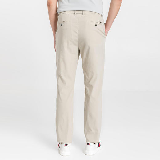 布兰施男士舒适棉混纺休闲裤 商品图2