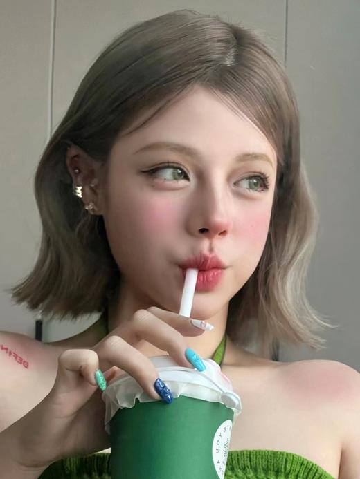 mliilens 美瞳年抛 美杜莎绿 直径14.2mm着色13.7mm 商品图3