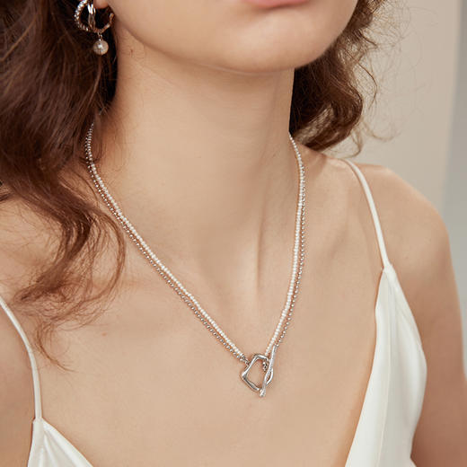 ARSIS｜流光系列 光影OT扣项链 商品图4