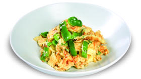 青椒炒鸡蛋(份)