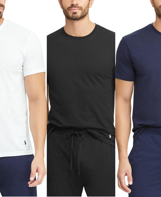 3件只要￥399！RL拉夫劳伦男士圆领短袖T恤 百搭单品👍 商品图9