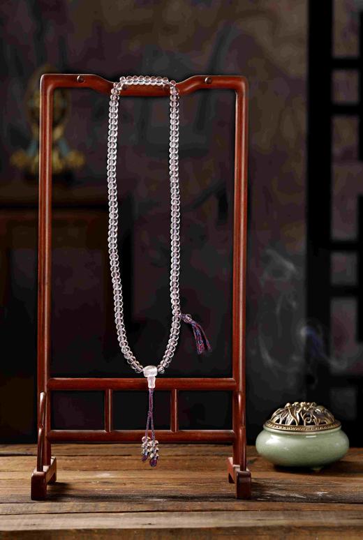 天然白水晶念珠 商品图3