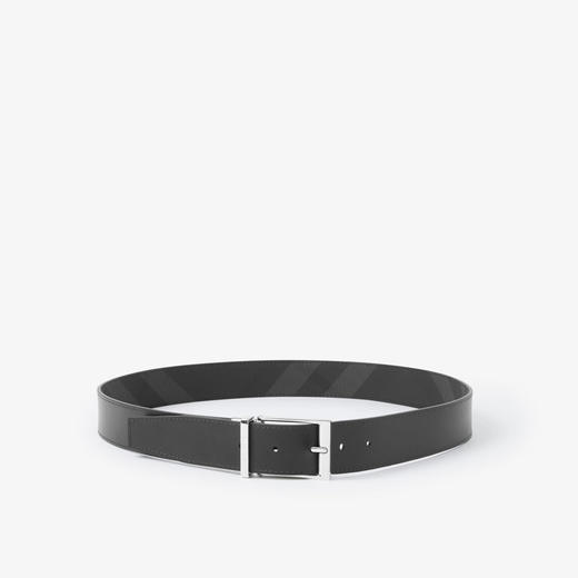 【二】BURBERRY 巴宝莉 男士双面两用格纹拼皮革腰带 格子 8064959 A1208 商品图2