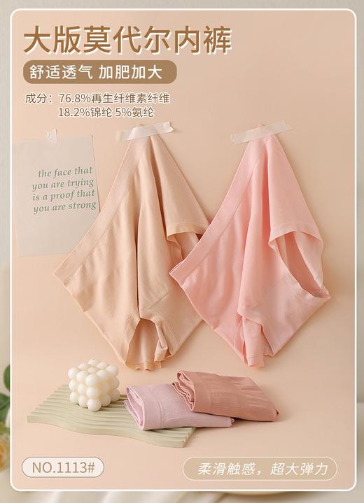 【16条】特大加肥女士无缝裸氨内裤十六条大礼盒装专用链接2919/15002 商品图2
