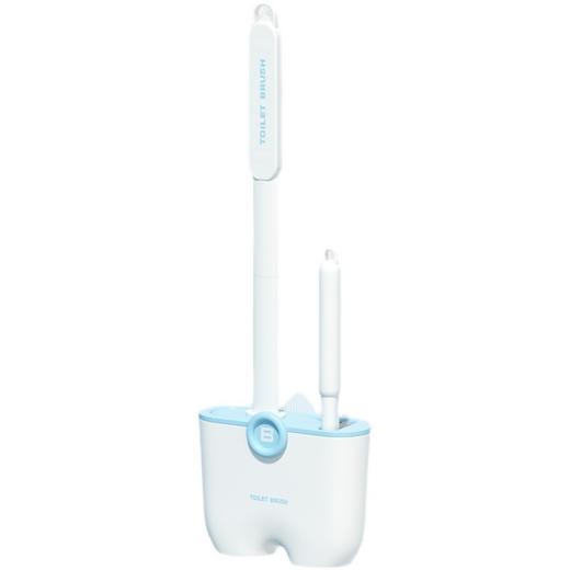 「二合一！两款配色」洁厕刷马桶刷刷子 家用厕所刷套装洗马桶刷子蹲坑洗厕所刷子清洁工具 商品图4