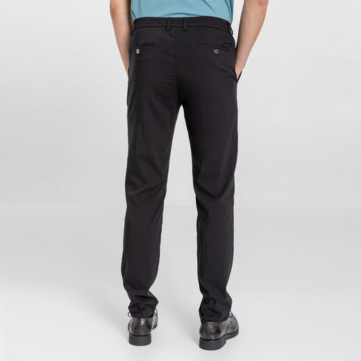 布兰施男士舒适棉混纺休闲裤 商品图5