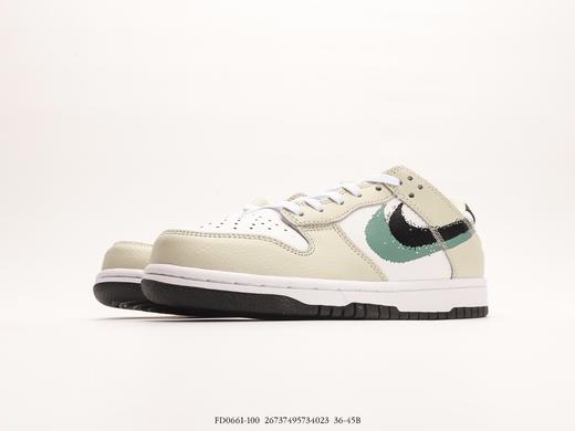 耐克Nike Dunk Low Stencil Swooch休闲运动板鞋FD0661-100男女鞋 商品图4