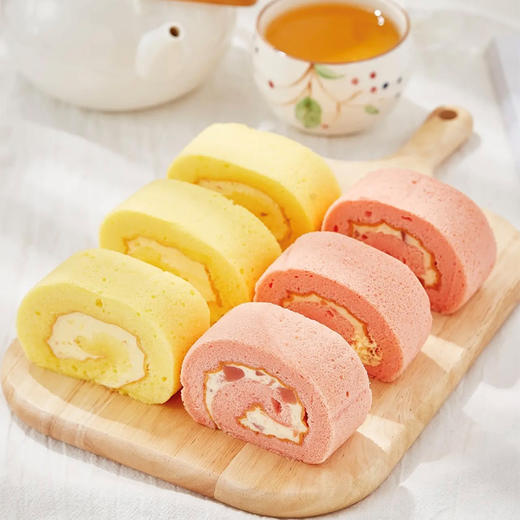 日月潭奶油冰淇淋瑞士卷720g/盒 8种口味 动物奶油 顺丰直发 商品图0