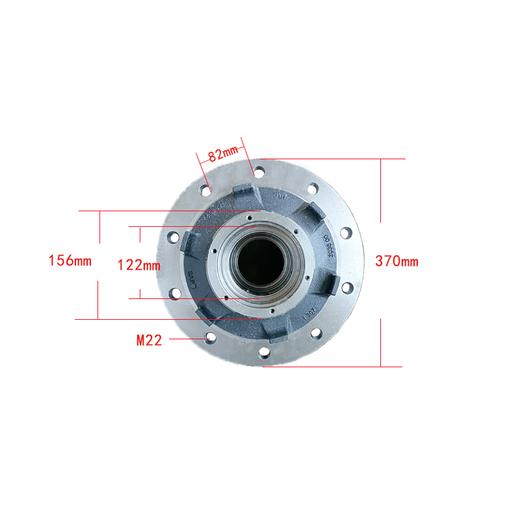 轮毂鼓刹圆轴葫芦头轴头赛夫 SAF-01307303500 商品图0