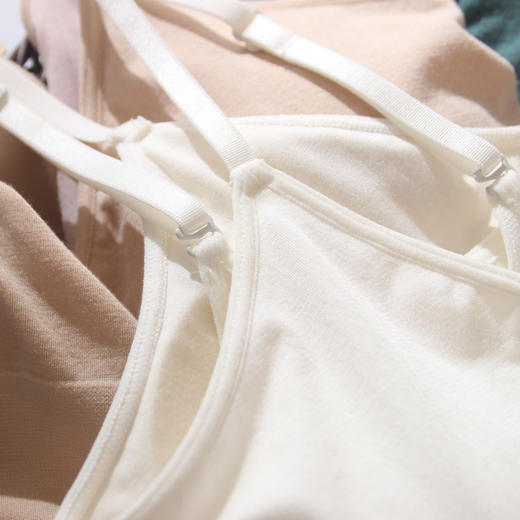 【必败榜——蚕丝文胸 适合外穿或不扣扣子】很舒适 但是内搭摩擦会起球 桑蚕丝娇气 适合爱运动 爱出汗 单穿的宝宝 轻奢普拉提 真丝吊带内衣文胸 商品图7