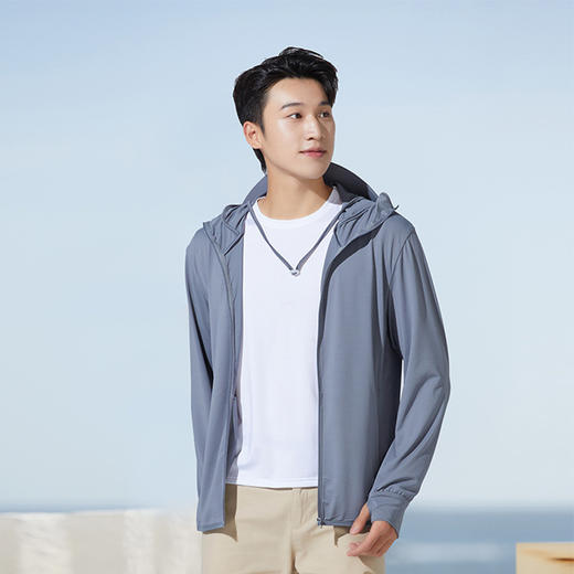 新款女时尚服，情侣款连帽休闲外套衣纯色百搭款外套TR-CRM9109 商品图5