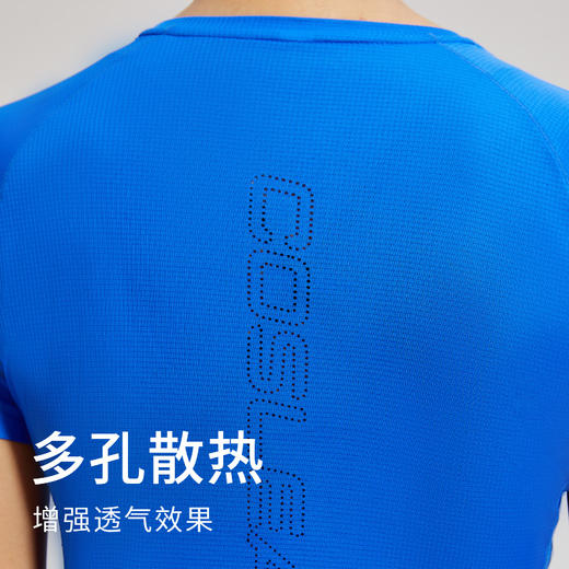 【新款】科里芙男女同款圆领短袖运动户外跑步马拉松透气孔上衣 商品图2