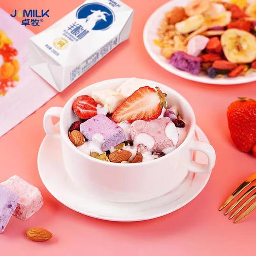 卓牧（JOMILK）代餐养胃羊酸奶  10盒装 商品图3