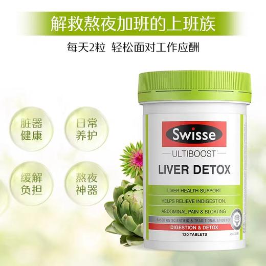 澳洲 Swisse 奶蓟草护肝片 120片 商品图4