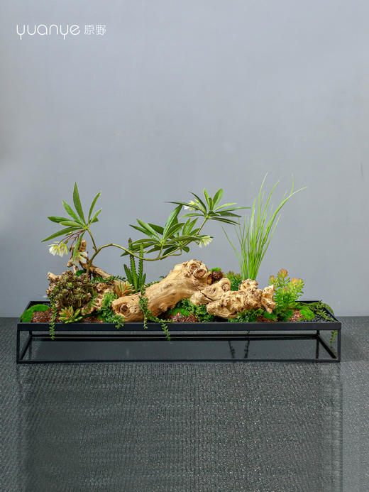 酒店新中式高端仿真花假花餐桌书房茶几售楼摆花装饰摆设绿植盆景 商品图6