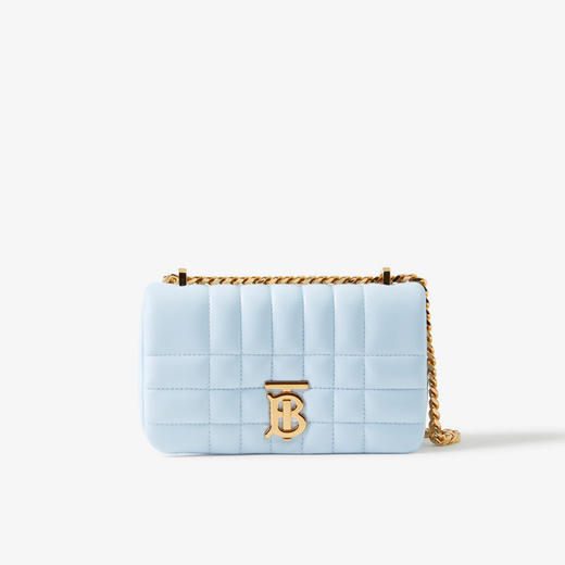 BURBERRY 巴宝莉 女士TB专属标识迷你 Lola 萝纳包 浅蓝色 8066144 A1397 商品图0