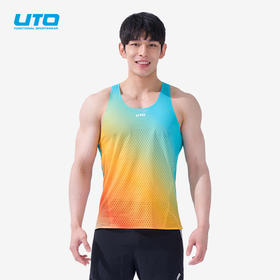 UTO/悠途炫系列零感拼接男式背心女