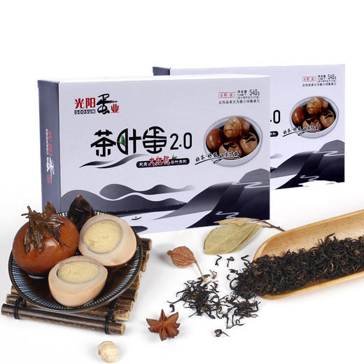 【武夷大红袍煮制茶叶蛋】光阳蛋业 大红袍2.0茶叶蛋 茶香四溢 带汁杯装共12杯 商品图6