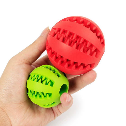 宠物洁齿球 橄榄洁齿球 狗狗磨牙棒 漏食球 狗狗解闷玩具 颜色随机发 opp袋装 商品图4