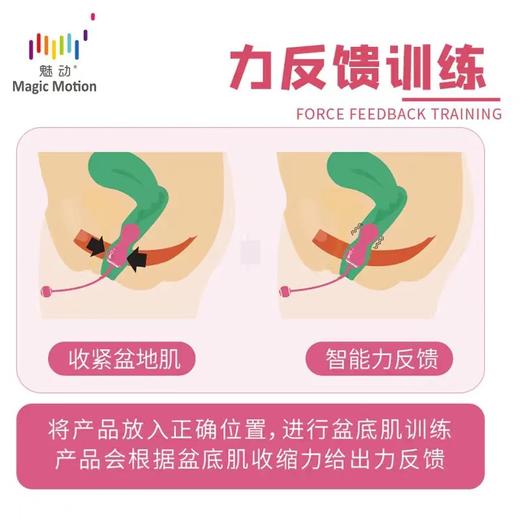 魅动凯格尔训练球二代缩阴球粉红色女用哑铃私处情趣跳蛋 商品图4