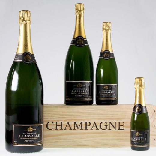 J. Lassalle  Préférence Brut 1er Cru  吉乐诗挚爱香槟(天然型) 一级园 375ml/750ml/1.5L/3L 商品图6