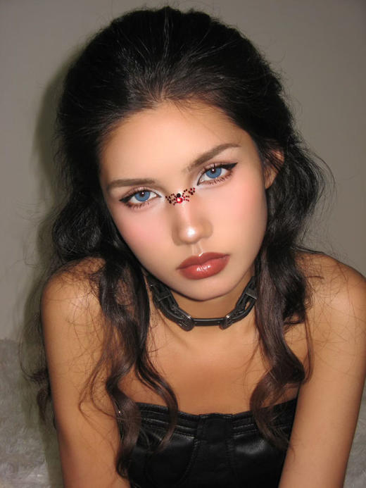 kumicon 美瞳月抛 蓝纹波曼 直径14.2mm着色13.7mm 商品图8