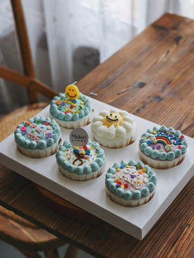 毕业季纸杯蛋糕·低卡糖 | Midori