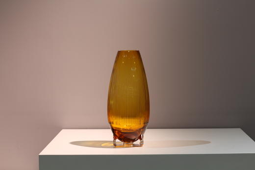 琥珀玻璃花瓶花器工艺品摆件 商品图4