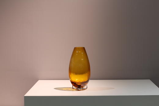 琥珀玻璃花瓶花器工艺品摆件 商品图5