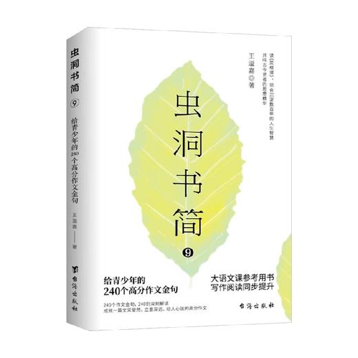 虫洞书简9 给青少年的240个高分作文金句 王溢嘉 著 中小学教辅 商品图4