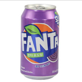 韩国芬达葡萄味355ml