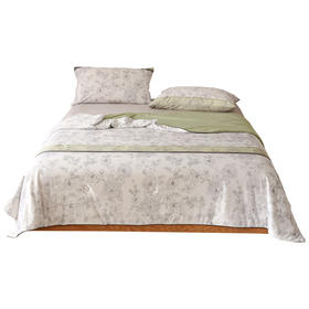 【武汉.蔡甸区】银鹏汉棉夏凉被空调被子秘密花园-灰200cm*230cm