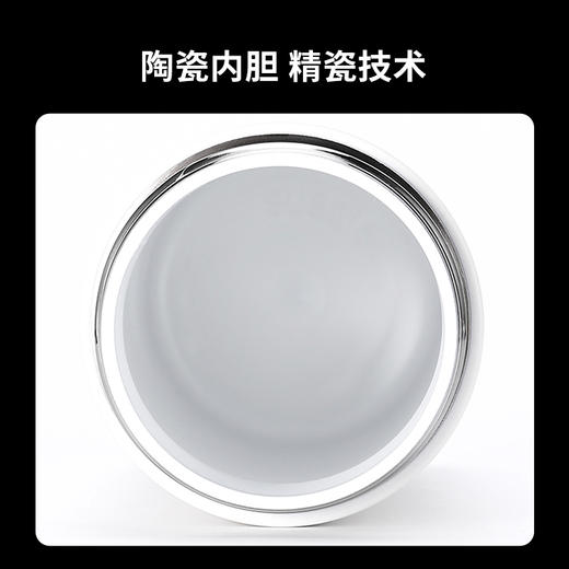 kisiki喜式精瓷迷你保温杯陶瓷内胆女便携随身口袋杯不锈钢水杯 商品图4