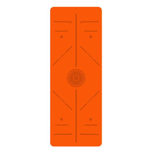 1.5mm超薄款高固pu天然橡胶瑜伽垫便携可折叠专业防滑健身土豪垫CK 000  ck022 商品图6