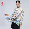 SAINTJOY/上久楷 双面印花真丝方巾  梦幻时空  FJS22045-1 商品缩略图0