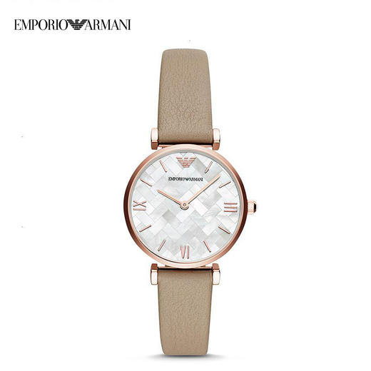 【时计廊】阿玛尼Armani新款皮带时尚休闲石英女士休闲防水手表AR11111 默认颜色 商品图0