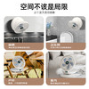 【挂壁免打孔台壁两用无线折叠收纳】静音设置三档调节，角度调节，折叠收纳，静音大风力免打孔一挂即安装，不受约束宛如行走的空调快充家用收纳厨房挂壁免打孔折叠电风扇台式充电桌面空气循环冷扇 商品缩略图2