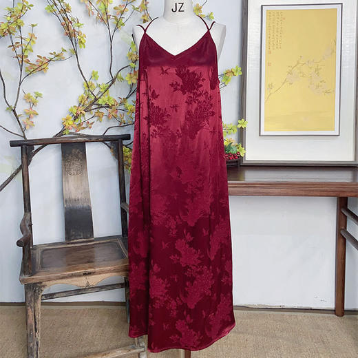 2022夏季新款醋酸吊带裙J220469 商品图9