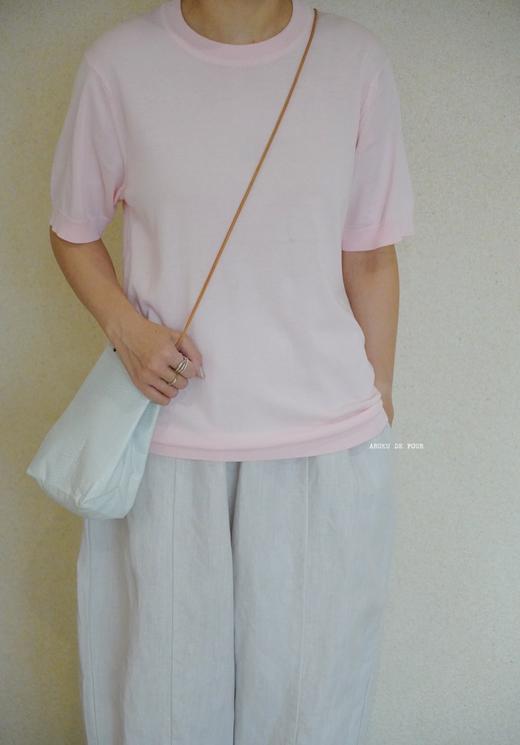 （4折）Charpentier de vaisseau3色圆领短袖 商品图7