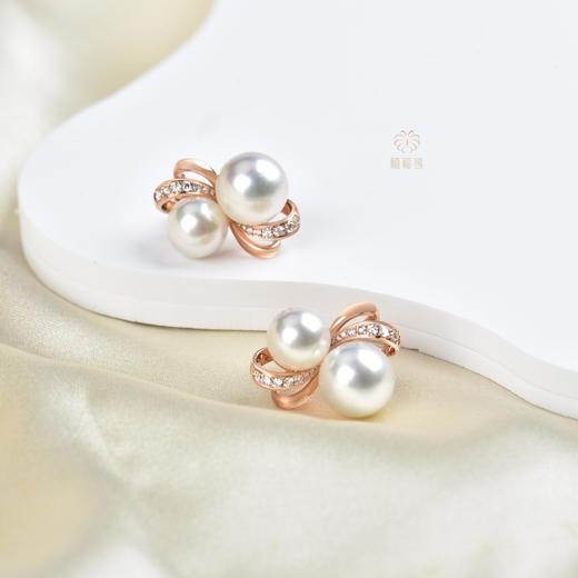 【福蝶】珍珠耳钉    ZZ12302027 商品图1