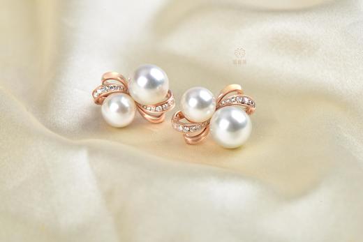 【福蝶】珍珠耳钉    ZZ12302027 商品图4