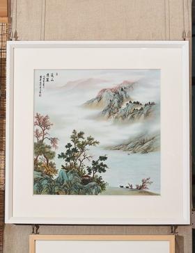 新粉结合源远流长瓷板