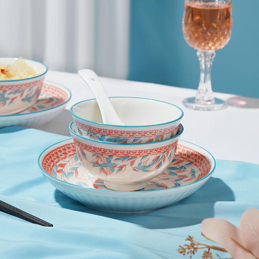 柳燕双飞16件餐具 商品图4