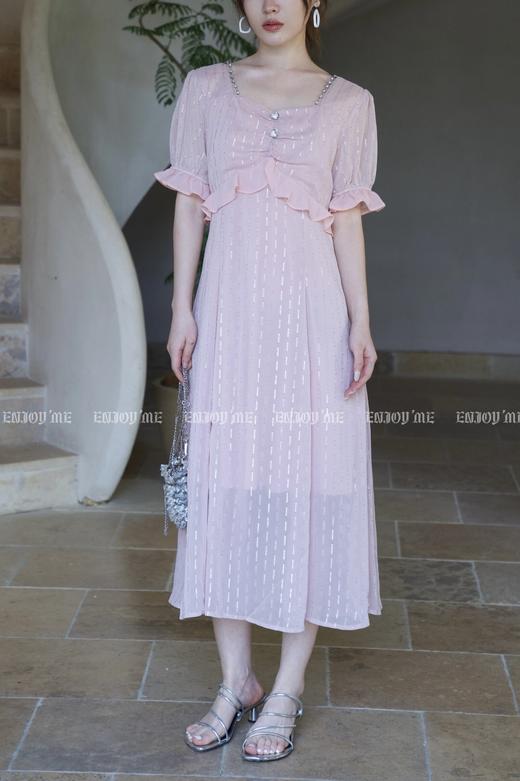 【门店同款】夏季银丝爱心扣连衣裙 151004017 商品图9