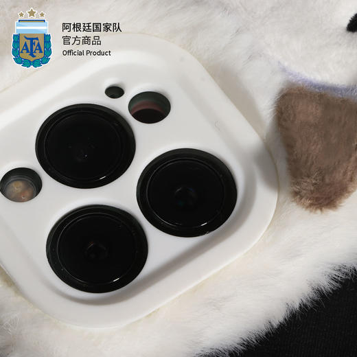 【三星冠军款】阿根廷队官方商品|小羊咩西毛绒手机壳苹果保护套 商品图4