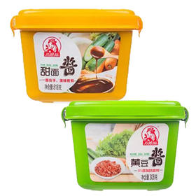 【10.9元/盒】巧媳妇甜面酱/黄豆酱818g