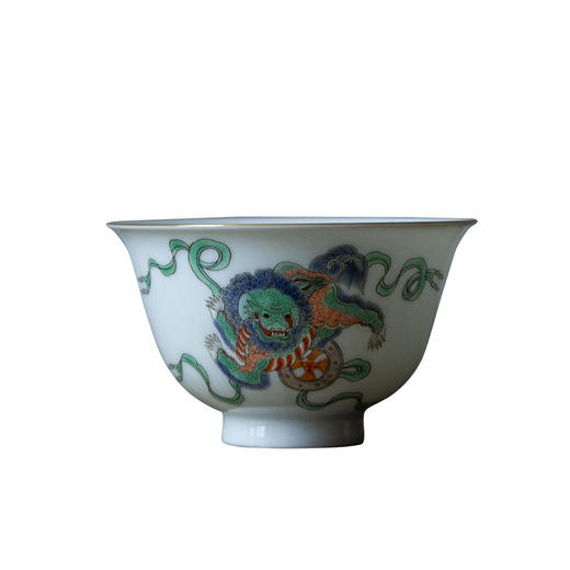 茶香记 事事如意吉祥杯120ml粉彩精致典雅寓意美好陶瓷品茗杯茶杯 商品图4